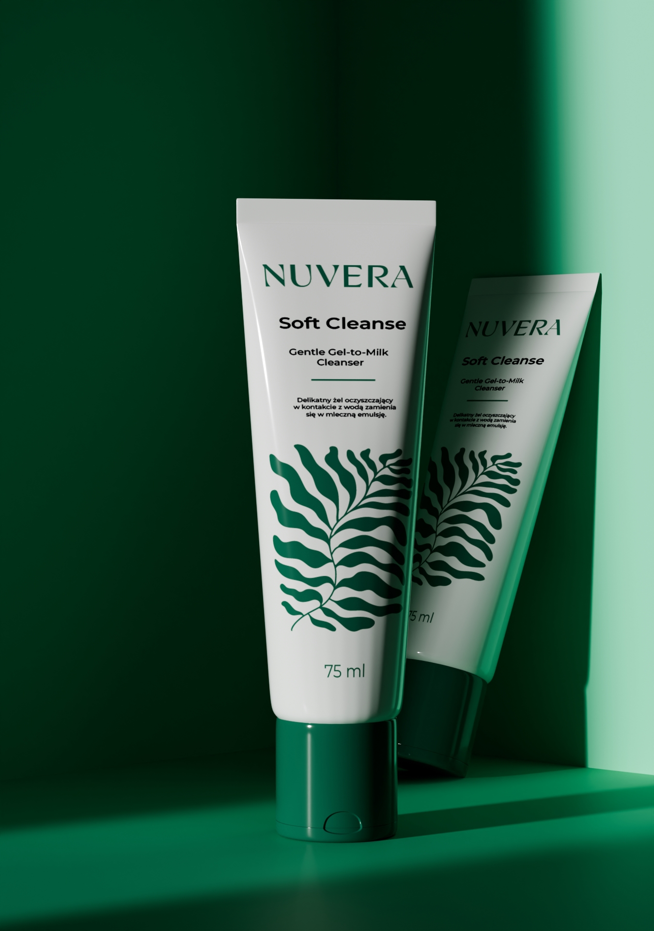 Nuvera — Detal oprawy etykiety
